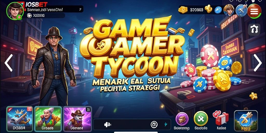 Tampilan menarik dari gameplay Tycoon di IOSBET.