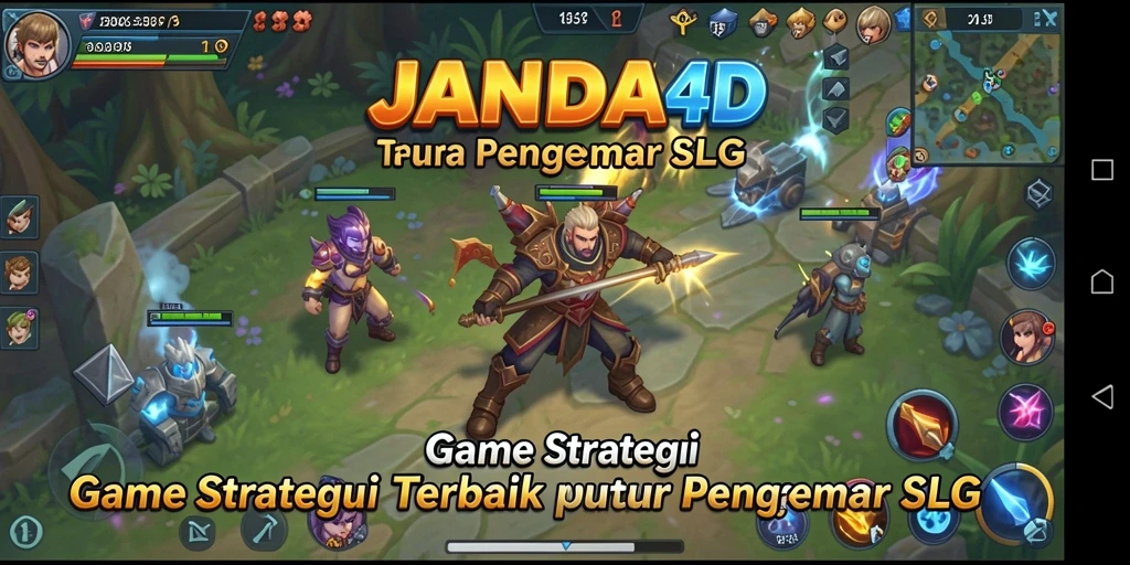 Tampilan JANDA4D dengan aksi gameplay yang menarik.