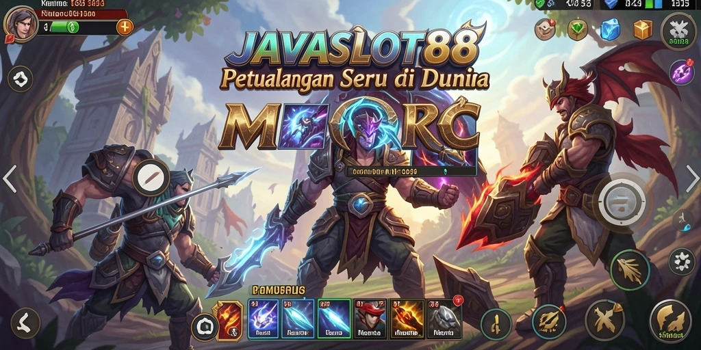 Gameplay menarik dari JAVASLOT88 dalam dunia MMORPG.