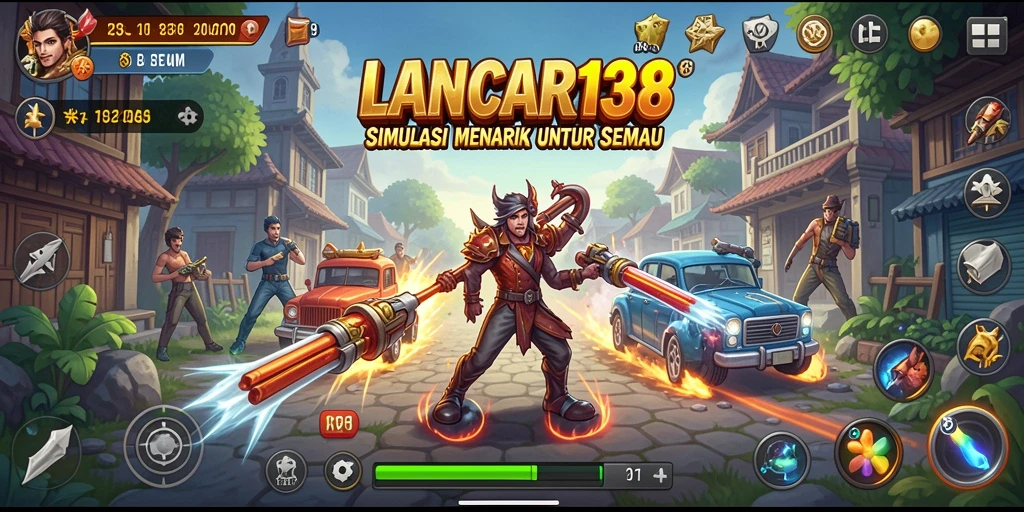 Tampilan gameplay menarik di LANCAR138, menunjukkan berbagai simulasi yang mendidik.
