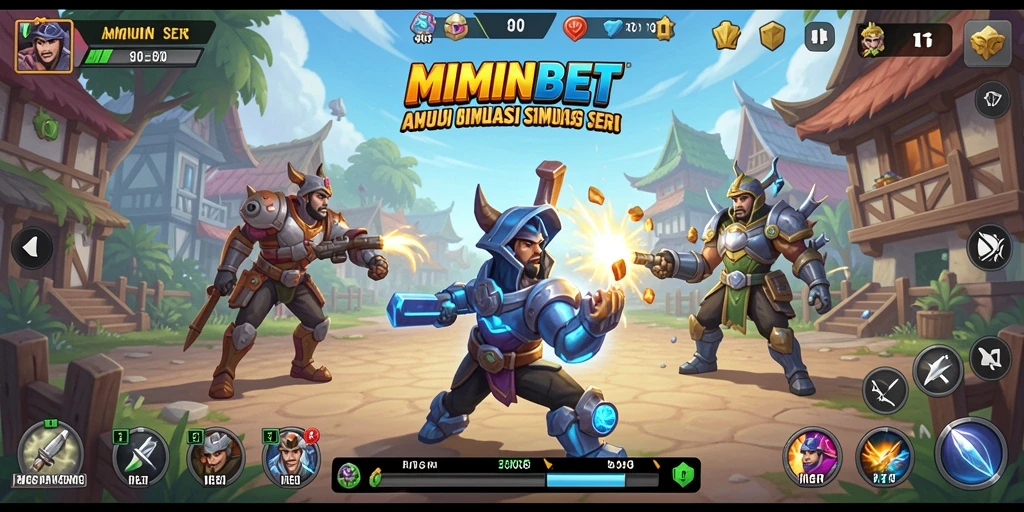 Gameplay seru dan interaktif MIMINBET dengan berbagai tantangan menarik.